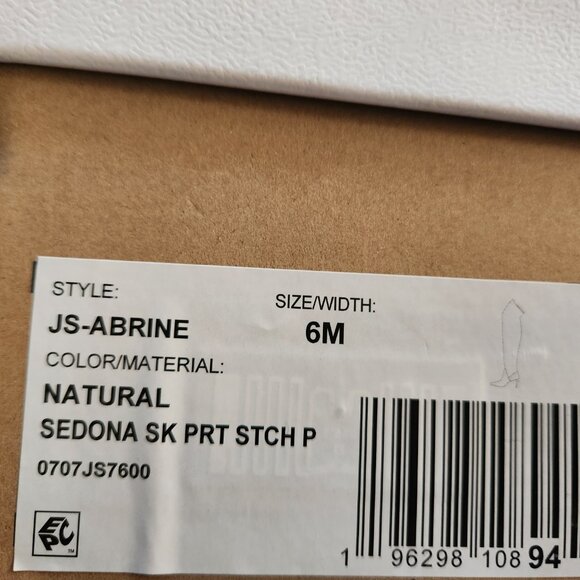 Jessica Simpson Over the knee "Abrine" Nat Sed Snake Print Boots. NIB. 6 - Picture 5 of 10